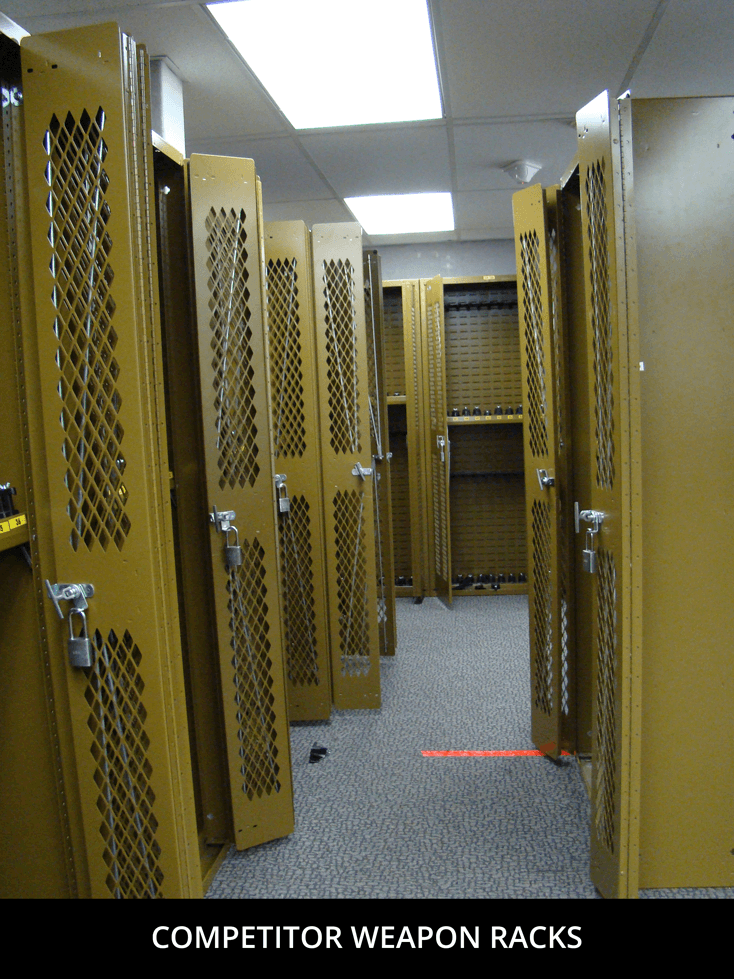 Bi-Fold-Doors Weapon Racks