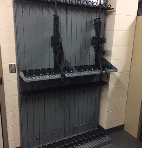 Evidence Room Storage - Law Enforcement - Combat Weapon Storage