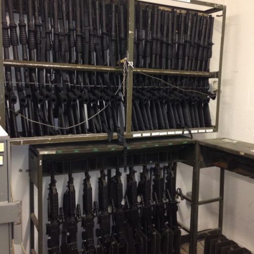 Consolidated Arms Room Weapon Racks - Military Weapon Storage