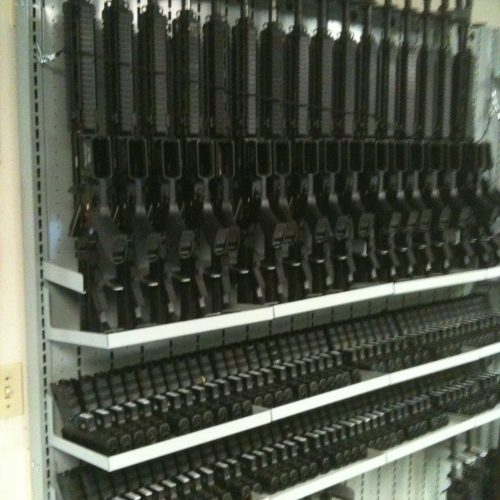Weapon Shelving Double Tier Rifle Storage