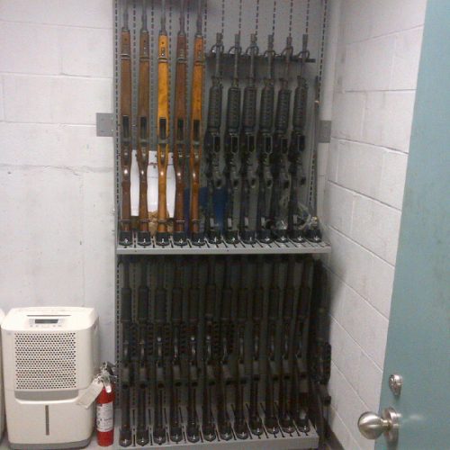 Combat Weapon Shelving - Weapon Storage