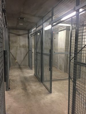 Combat Weapon Storage Security Cages - Wire Partitions - Secure Storage Cages
