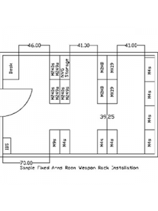 Armory Design Service - Combat Weapon Storage