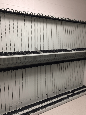 Evidence Weapon Storage Shelving - Combat Weapon Storage