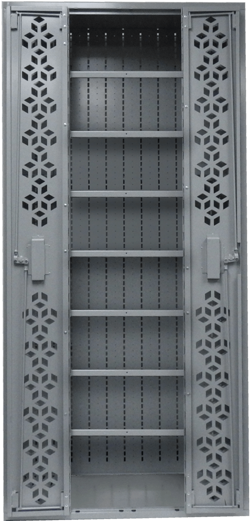 76" H Combat Weapon Rack - Shelving