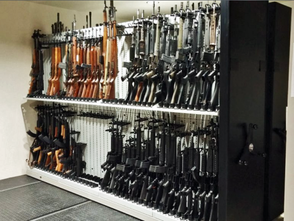 Forensic Firearm Storage - Combat Weapon Storage