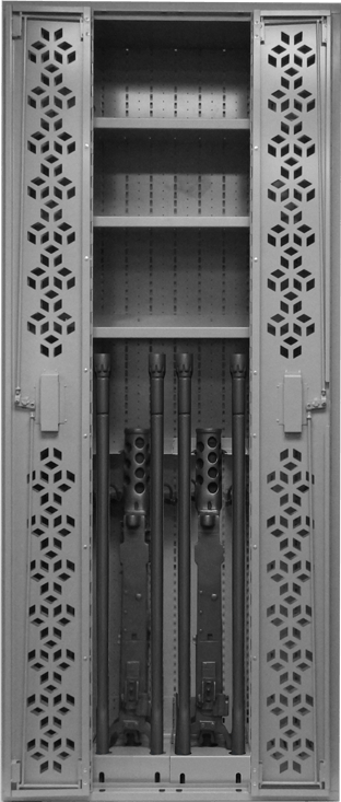 NSN M2 Weapon Cabinet - NSN Weapon Storage