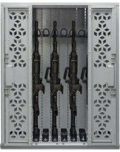 NSN Stackable Weapon Cabinet M249 - Combat Weapon Storage