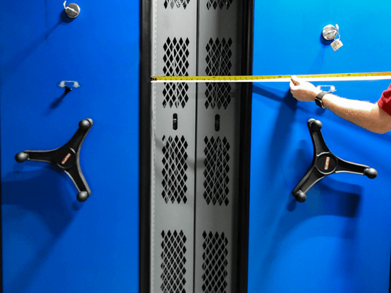 Bi-Fold Weapon Rack Doors Lost Aisle Space