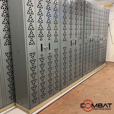 Lateral Mobile Storage Weapon Racks - Weapon Storage