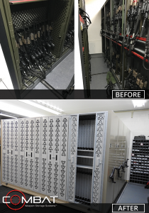 Replacing Legacy Space Saver Weapon Racks | Combat Weapon Storage