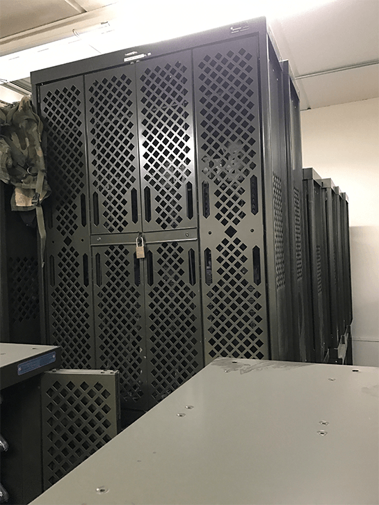 Combat Weapon Storage - Replacing Legacy Space Saver Weapon Racks