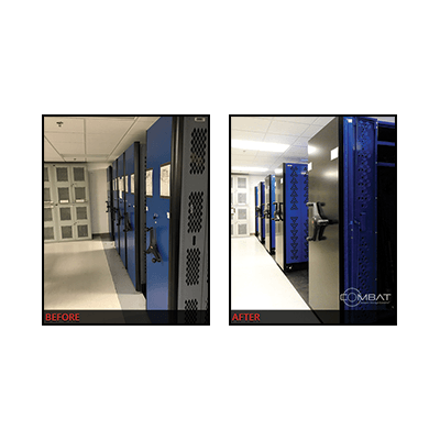 Replacing Secureit Weapon Racks in an Armory