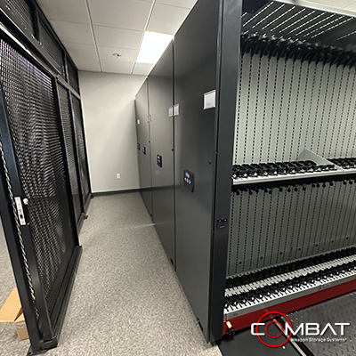 High Density Mobile Storage System - Electric Storage System