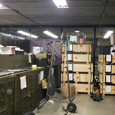 Marine Corps Weapon Storage - Replacing Bad Weapon Racks