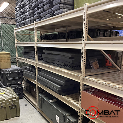 Marine Corps Weapon Storage - Armory Shelves and Storage
