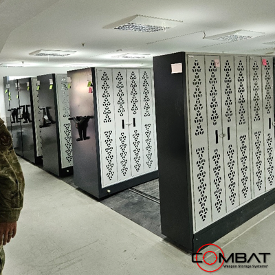 Mobile Cabinet Weapon Storage System - Rolling Weapon Storage Systems