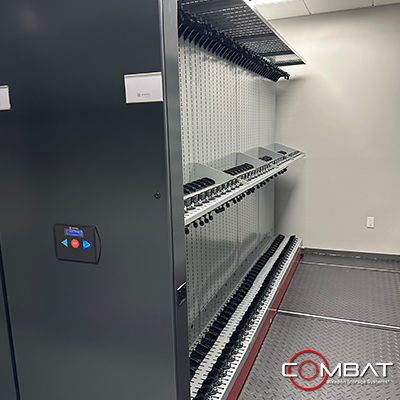 Motorized Weapon Storage System