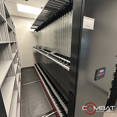 Powered High Density Mobile Storage System