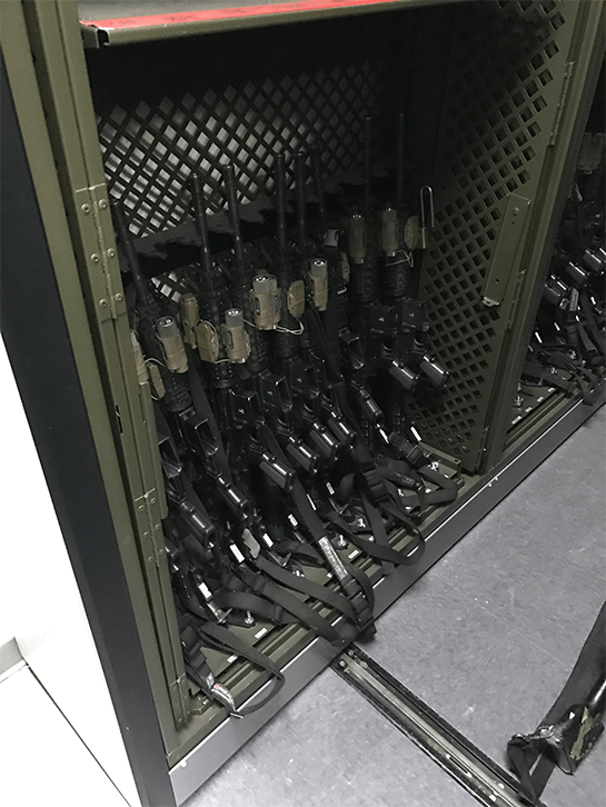 Replacing Legacy Space Saver Universal Weapon Racks