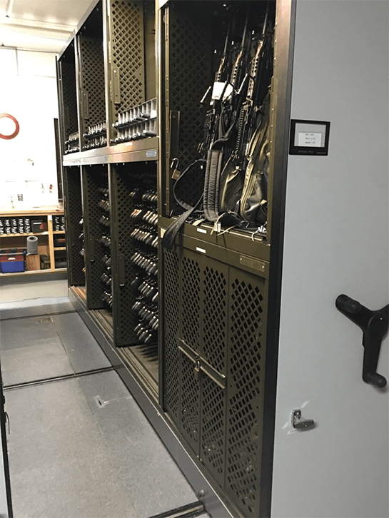 Replacing Legacy Space Saver Weapon Racks