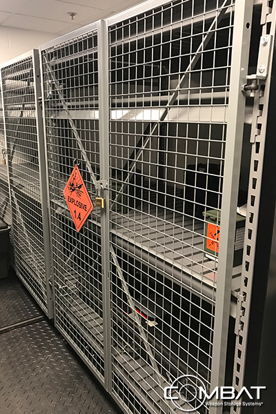 Military Weapon Shelving System