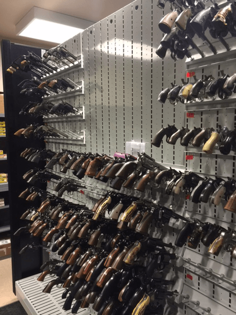 Evidence Room Weapon Storage - Law Enforcement