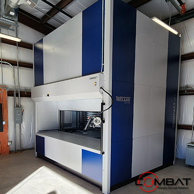 vertical carousel for military storage